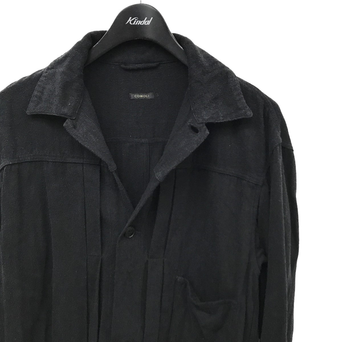COMOLI(コモリ) シルクネップ TYPE-1ST ジャケット X01-01009
