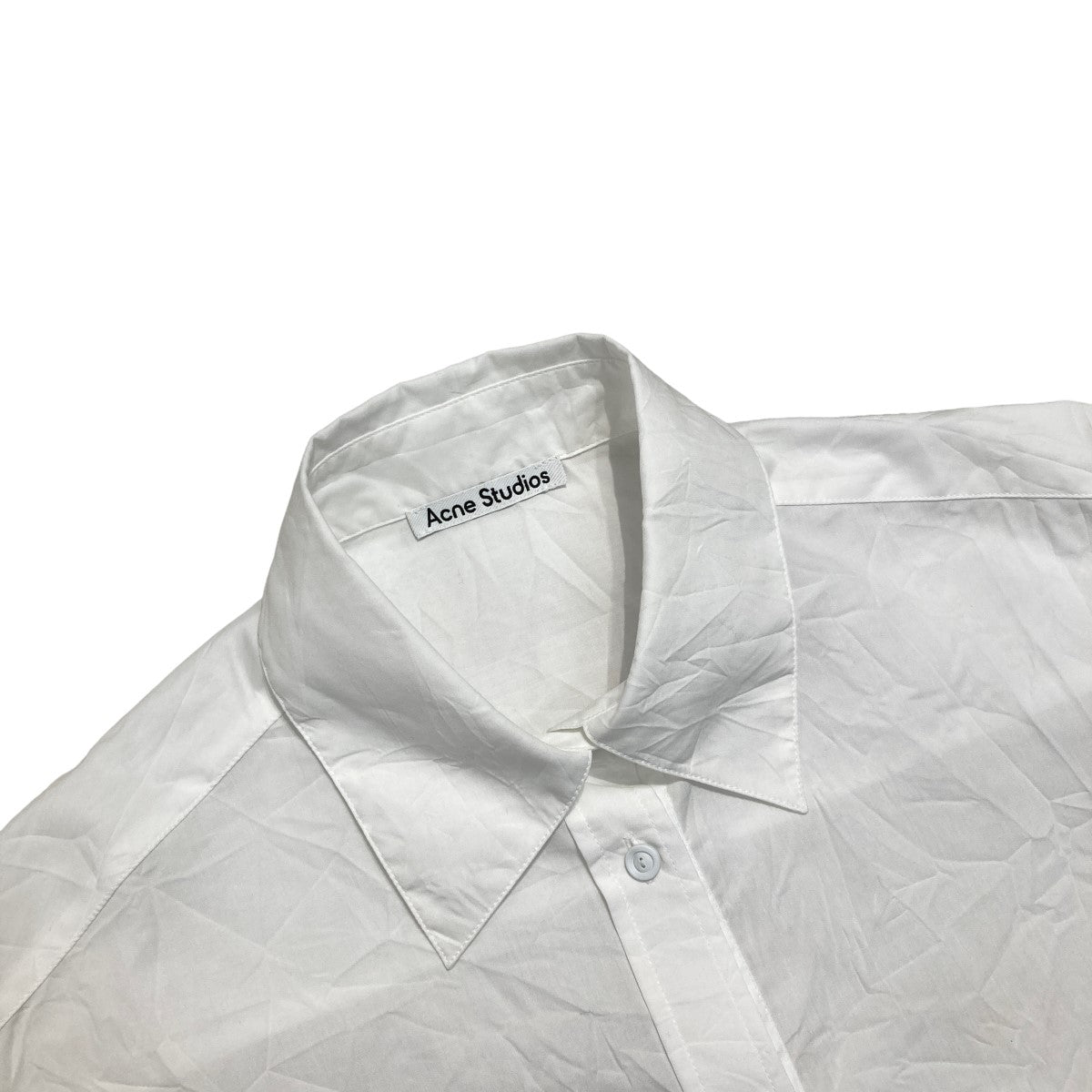 ACNE STUDIOS(アクネストゥディオズ) 皺加工半袖ブラウスFN-WN