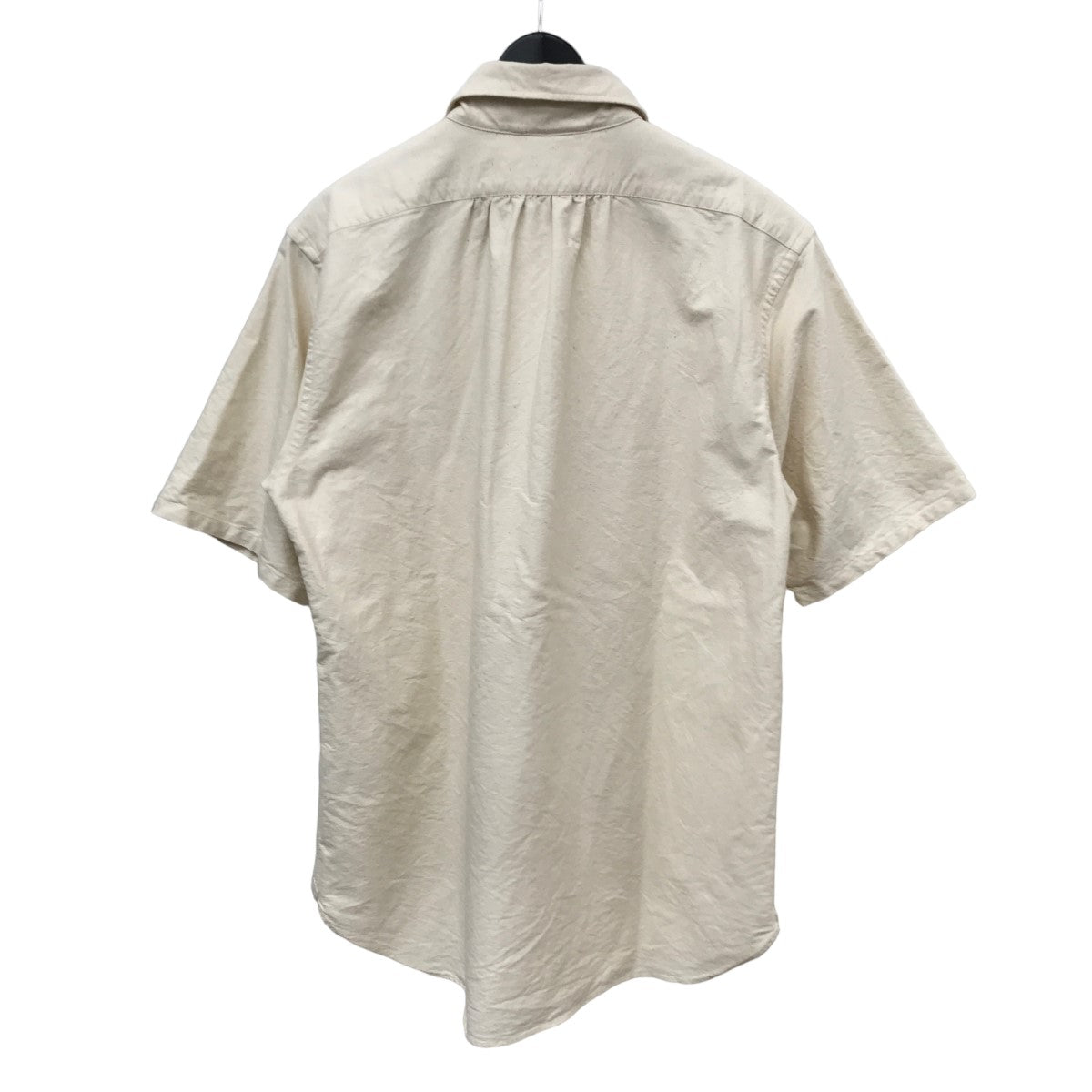 NIGEL CABOURN(ナイジェルケーボン) BRITISH OFFICERS SHIRT SHORT SLEEVE TYPE 2 半袖シャツ  80480011001 80480011001 オフホワイト サイズ 50｜【公式】カインドオルオンライン ブランド古着・中古通販【kindal】