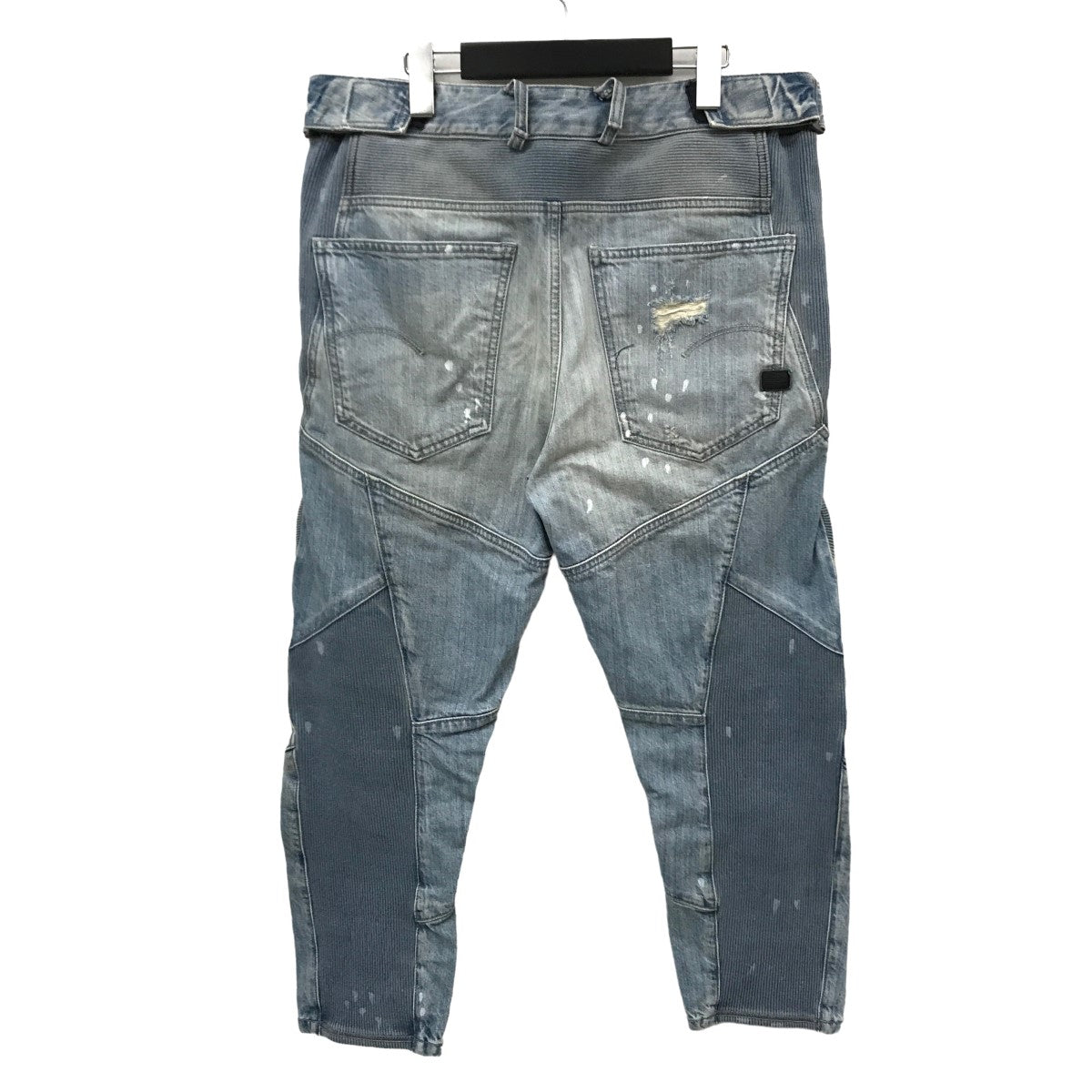 G-STAR RAW(ジースター・ロウ) MOTAC-X 3D RELAXED TAPERERED ダメージ加工 デニムパンツ  D07381-8595-9402 D07381-8595-9402 インディゴ サイズ 34｜【公式】カインドオルオンライン  ブランド古着・中古通販【kindal】