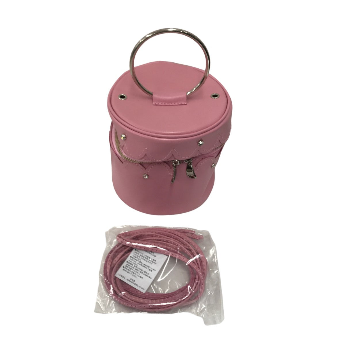 rosy monster(ロージーモンスター) crystal scallop bag
