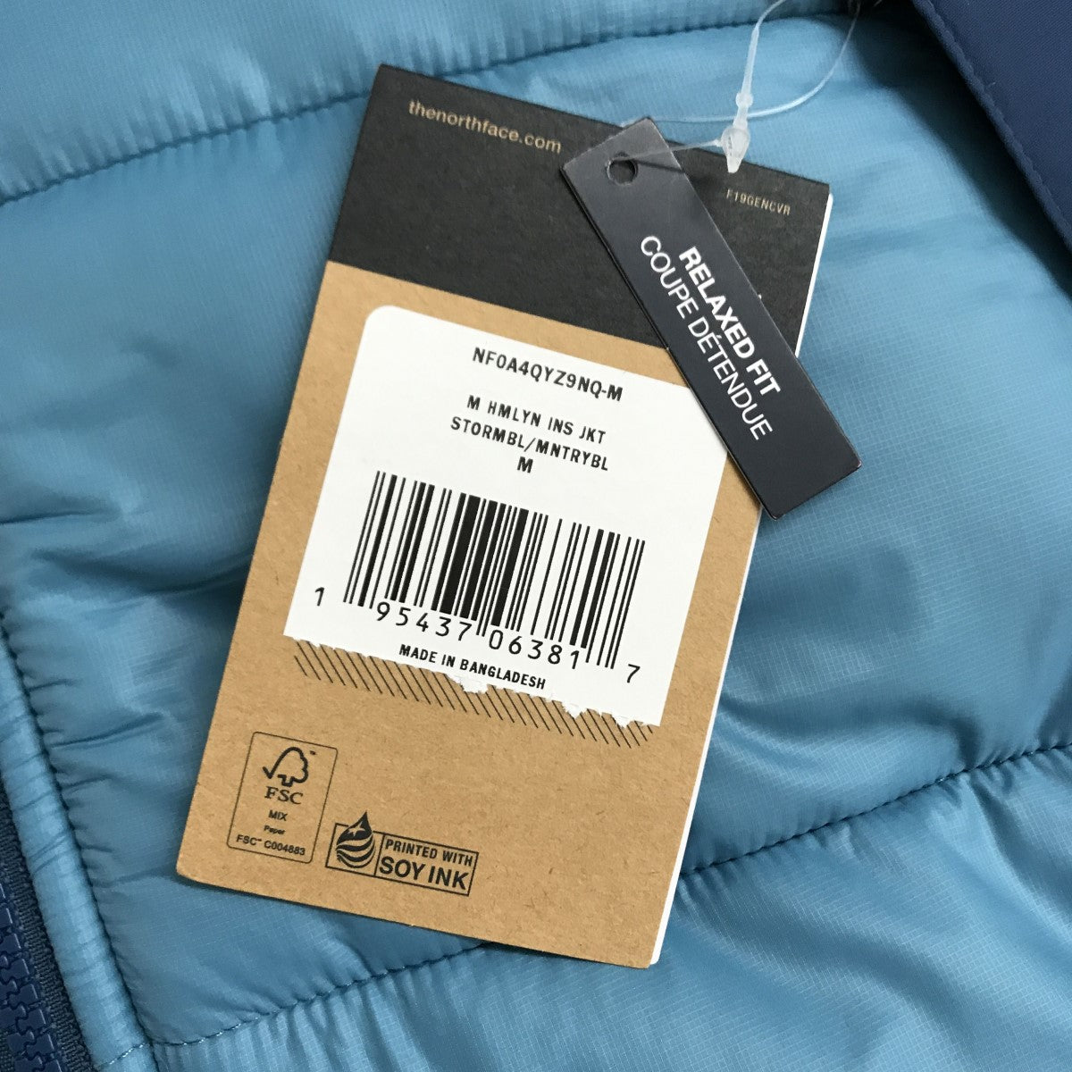 HMLYN INSULATED JACKET 中綿ジャケット NF0A4QYZ