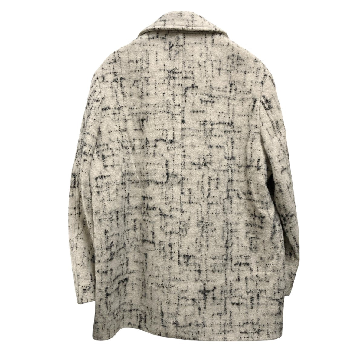 22AWSPLASHED TWEED HALF COATツイードコートAC22 059