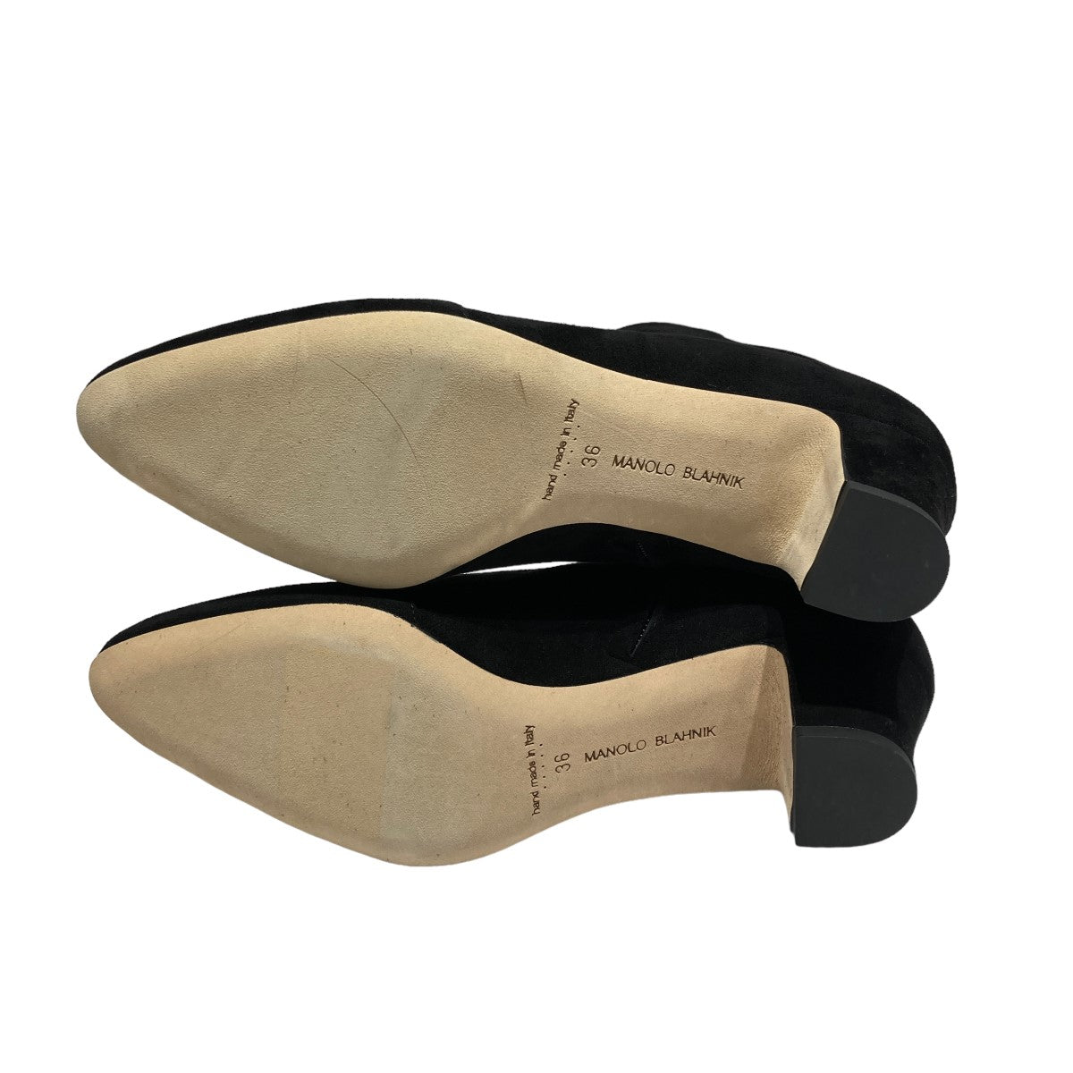 Manolo Blahnik サイドジップショートブーツ 古着・中古-4枚目のアイテム画像