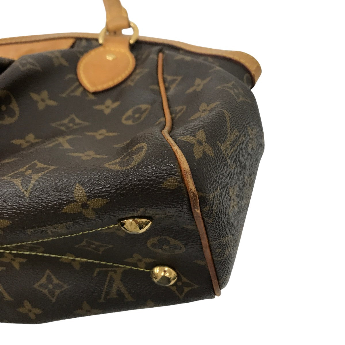 LOUIS VUITTON(ルイヴィトン) ティヴォリPM モノグラム ハンドバッグ M40143 M40143 VI0068  ブラウン｜【公式】カインドオルオンライン ブランド古着・中古通販【kindal】