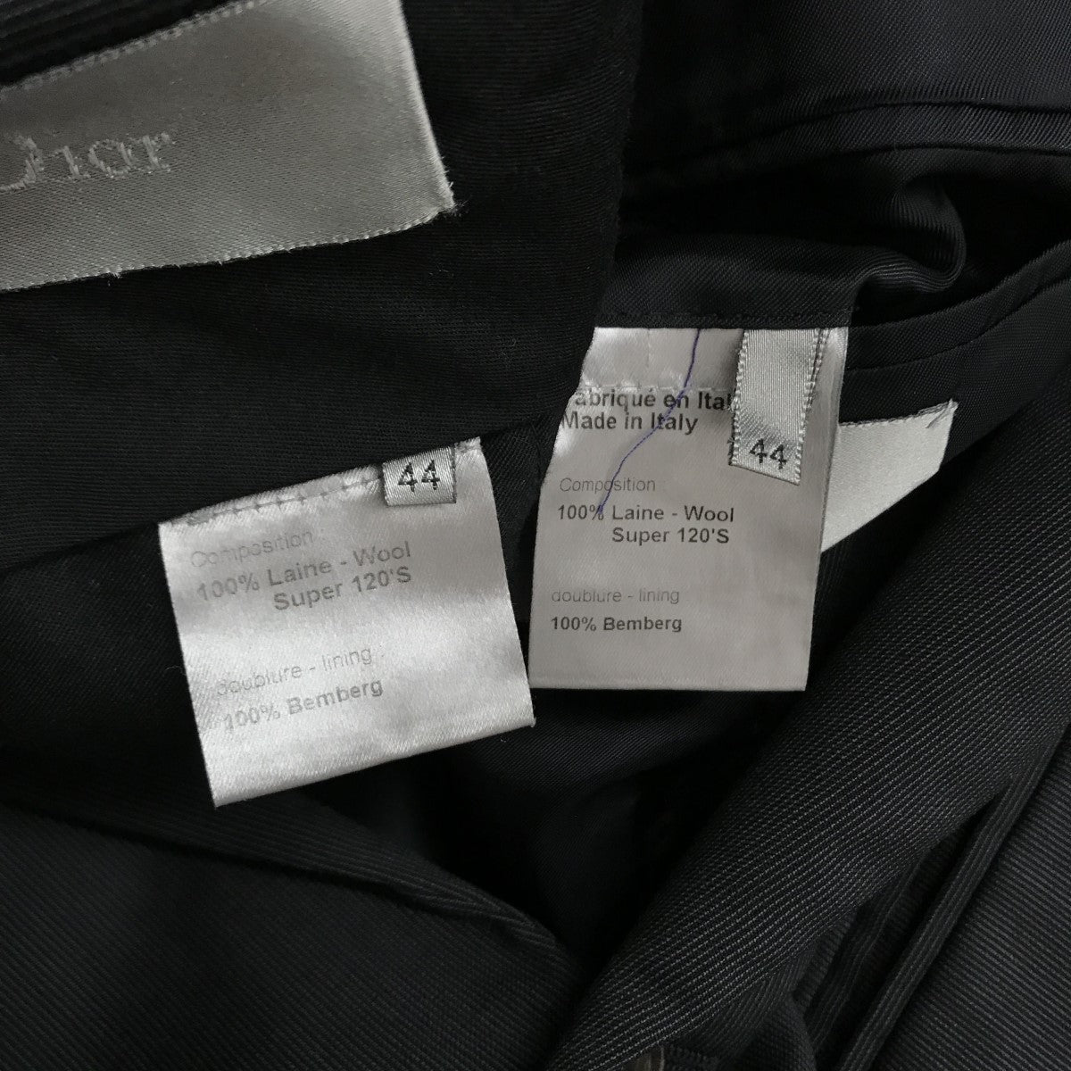 Dior Homme(ディオールオム) クリスヴァンアッシュ期 セットアップスーツ 8E3170450622 8E3170450622 グレー サイズ  44/44｜【公式】カインドオルオンライン ブランド古着・中古通販【kindal】