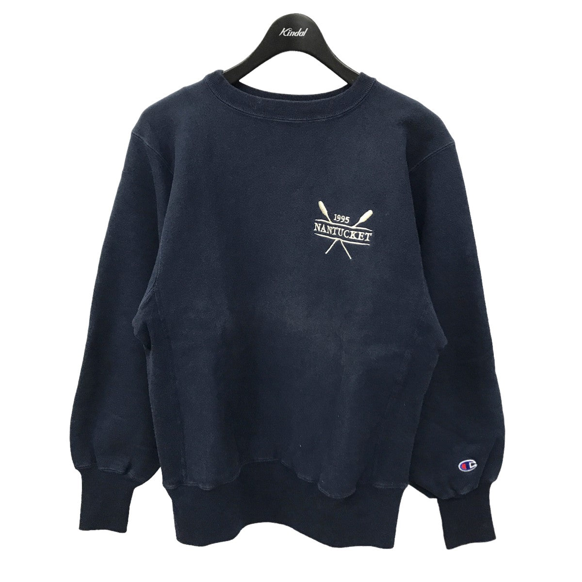 90s NANTUCKET REVERSE WEAVE リバースウィーブ クルーネックスウェット