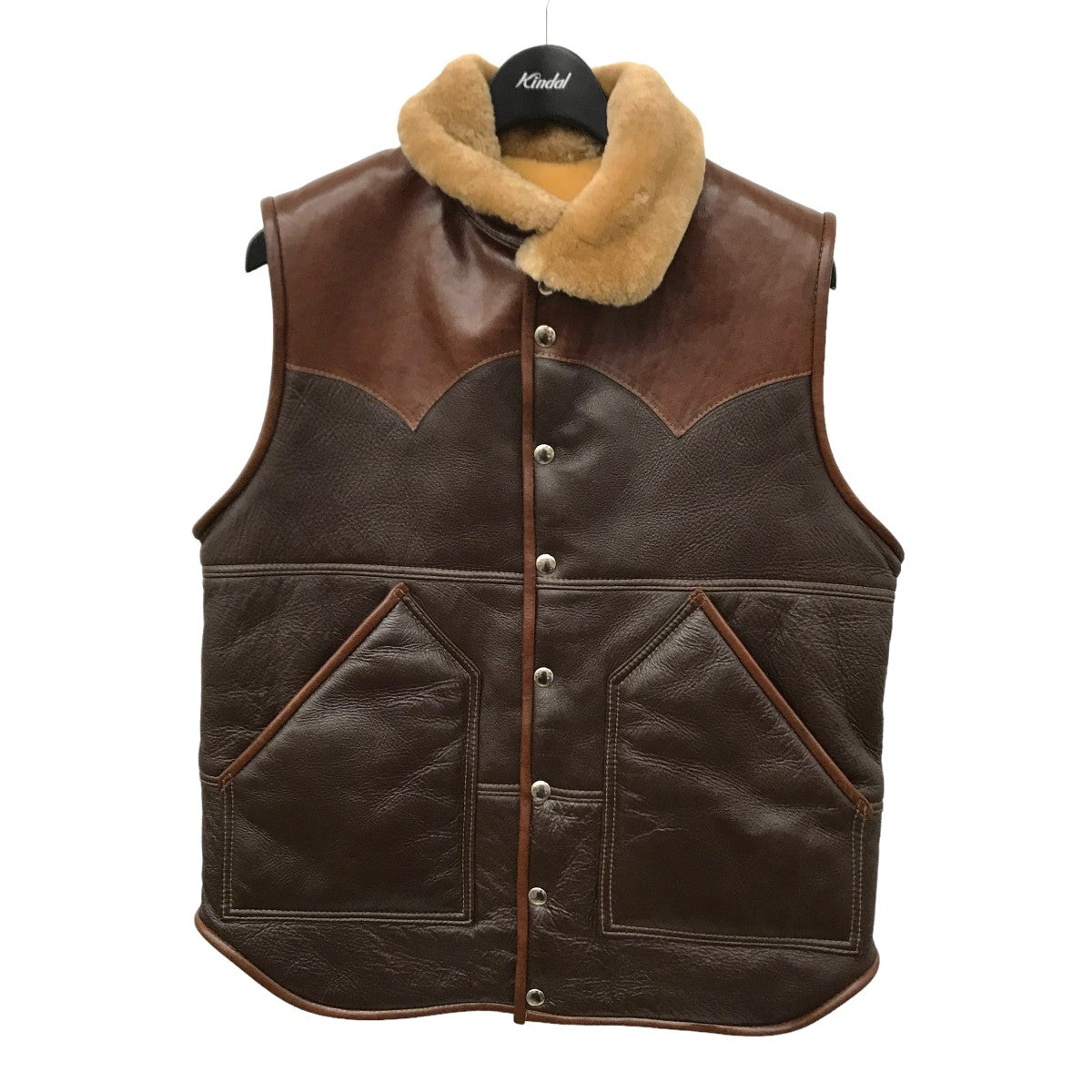 ROCKY MOUNTAIN VEST ムートン レザーベスト