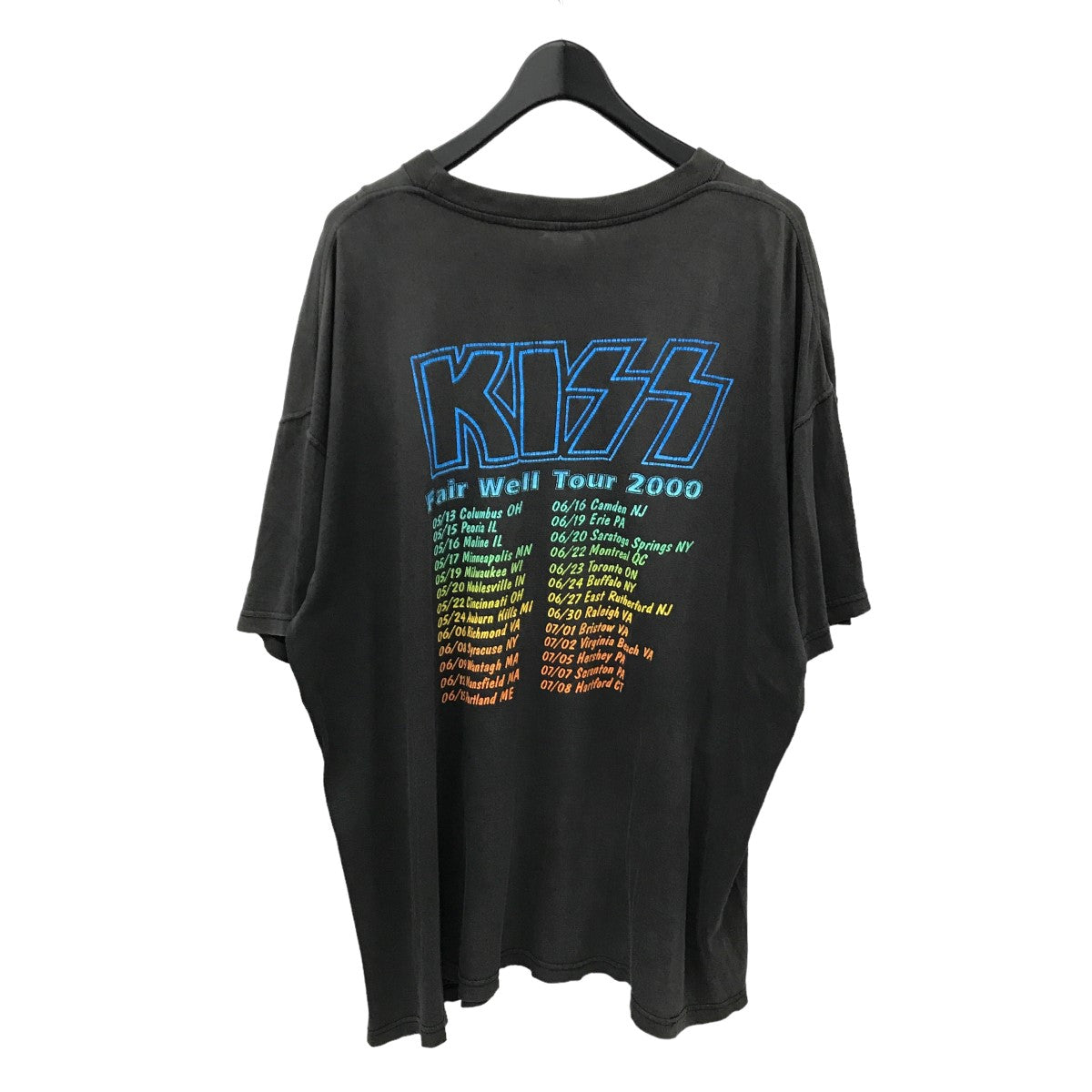 00’s VINTAGE KISS FAIR WELL TOUR 2000 プリントTシャツ