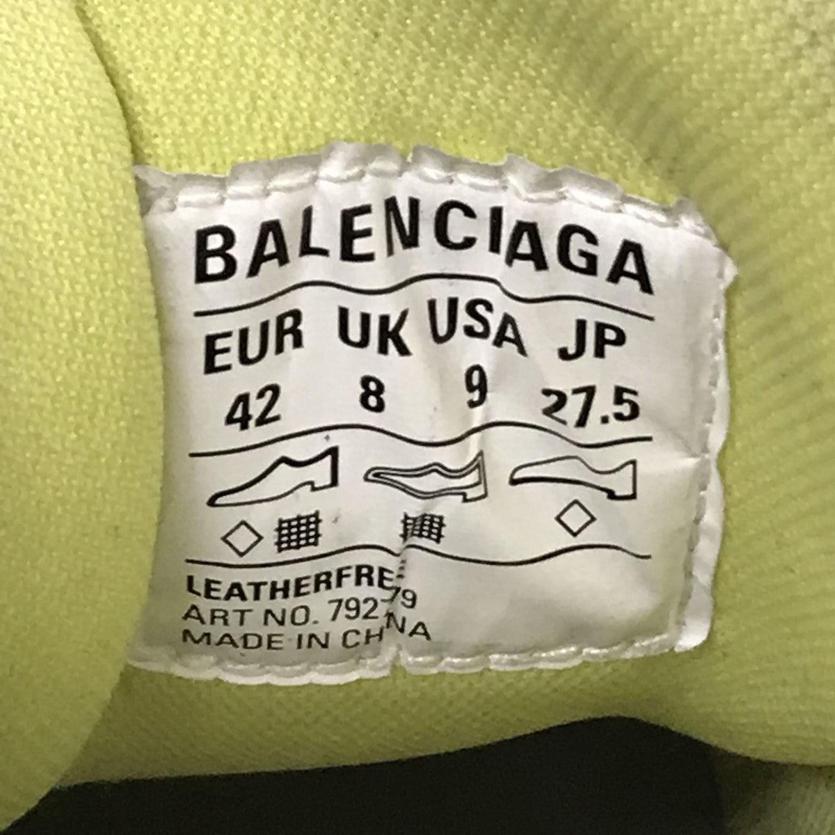 BALENCIAGA 10XL Sneaker スニーカー 792779 の古着・中古アイテム