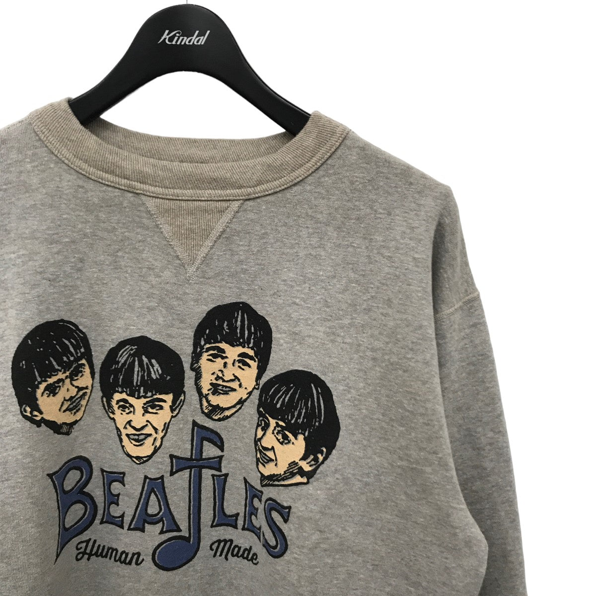 HUMAN MADE(ヒューマンメード) BEATLES TSURIAMI SWEATSHIRT ビートルズ スウェット グレー サイズ  M｜【公式】カインドオルオンライン ブランド古着・中古通販【kindal】