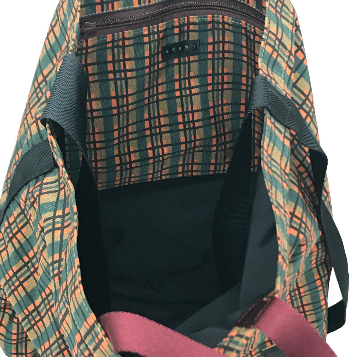 MARNI×PORTER チェック 2WAYバッグ トートバッグ ショルダー