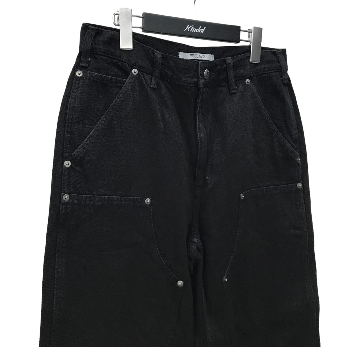 FREE MAX×Hyoma Double Knee Denim PantsデニムパンツFM-HMPN