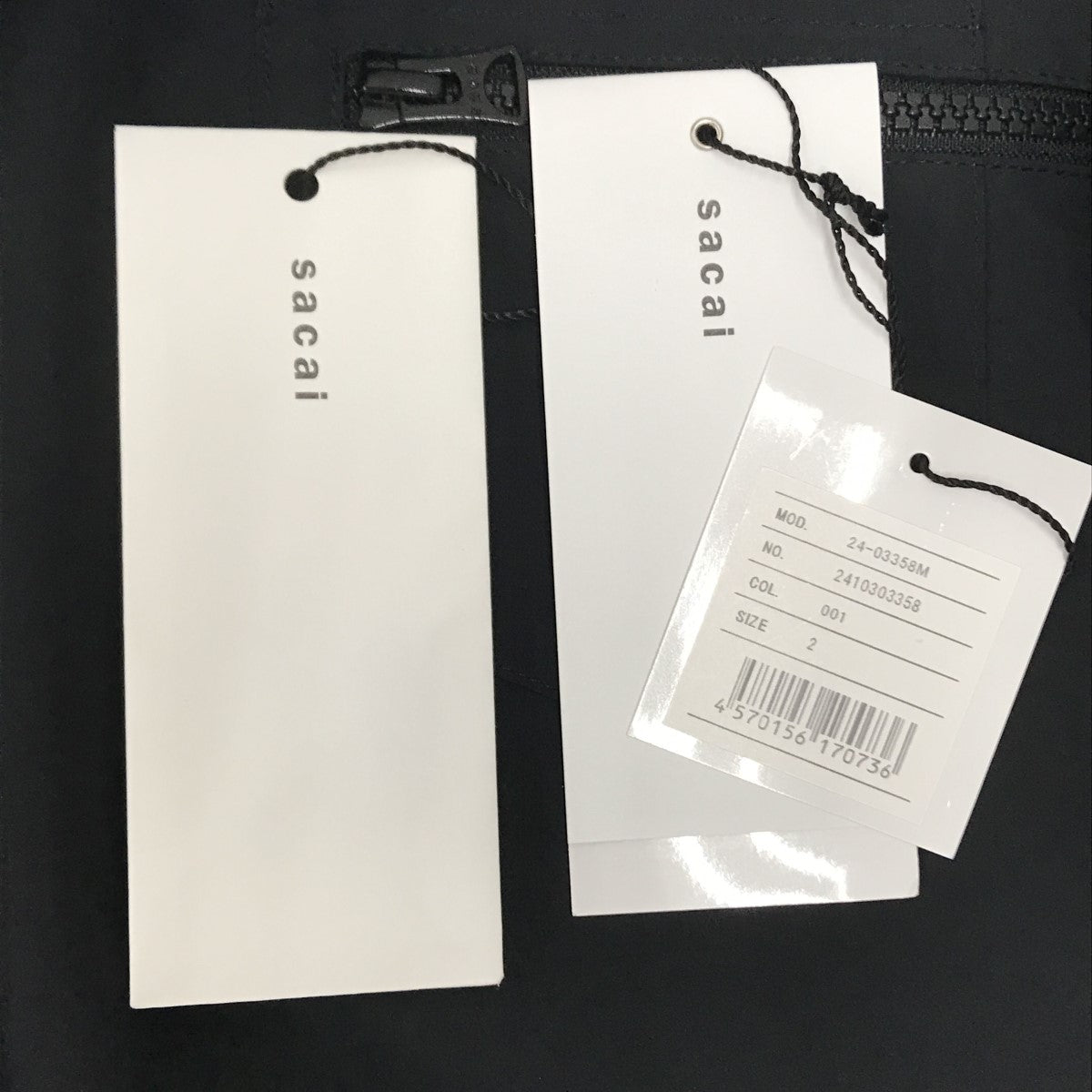 sacai(サカイ) Matte Taffeta Shirt 半袖シャツ 24-03358M 24
