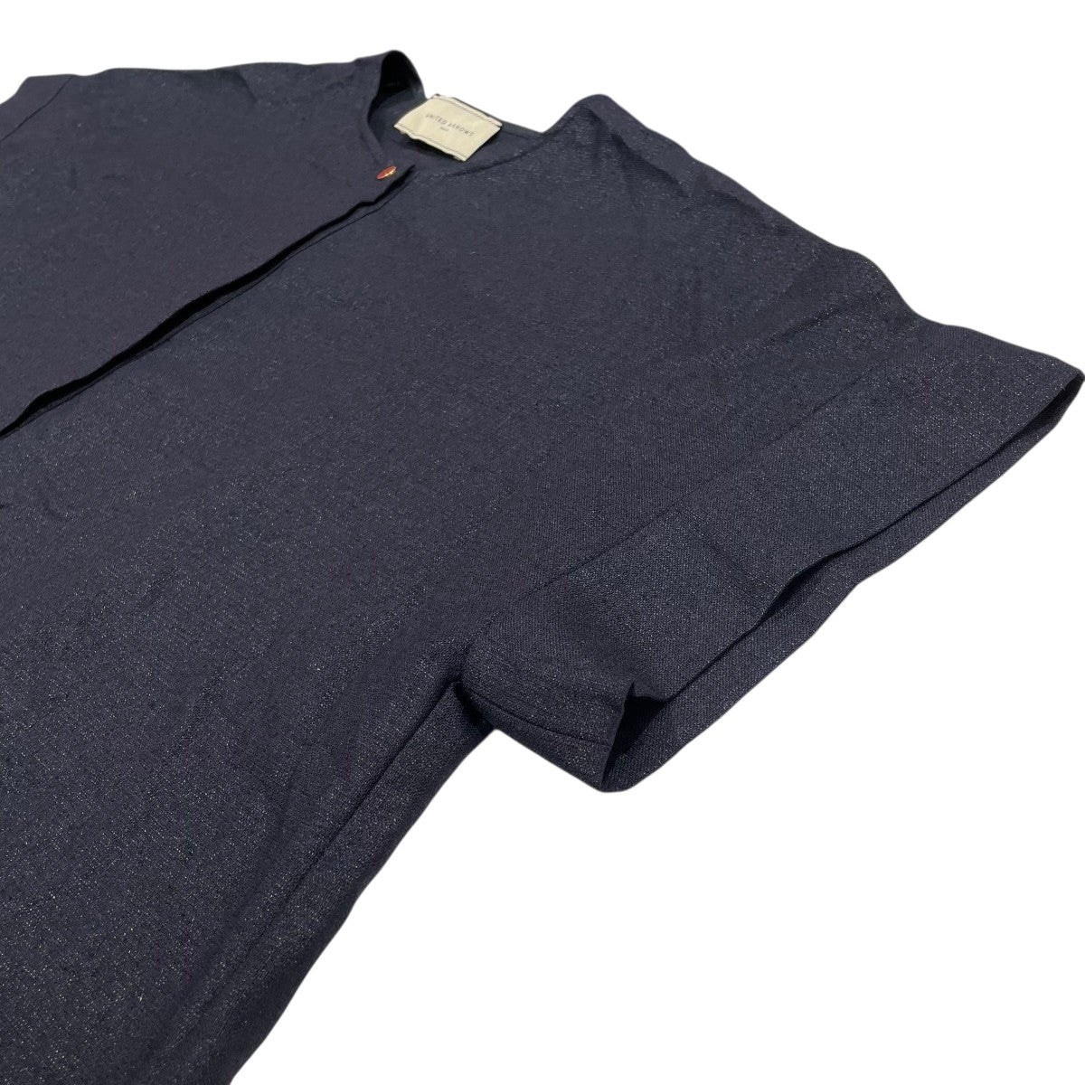 UNITED ARROWS ネイビー 半袖ブラウス FREE UNITED ARROWS 「UNITED ARROWS」 半袖ブラウス FREE ネイビー
