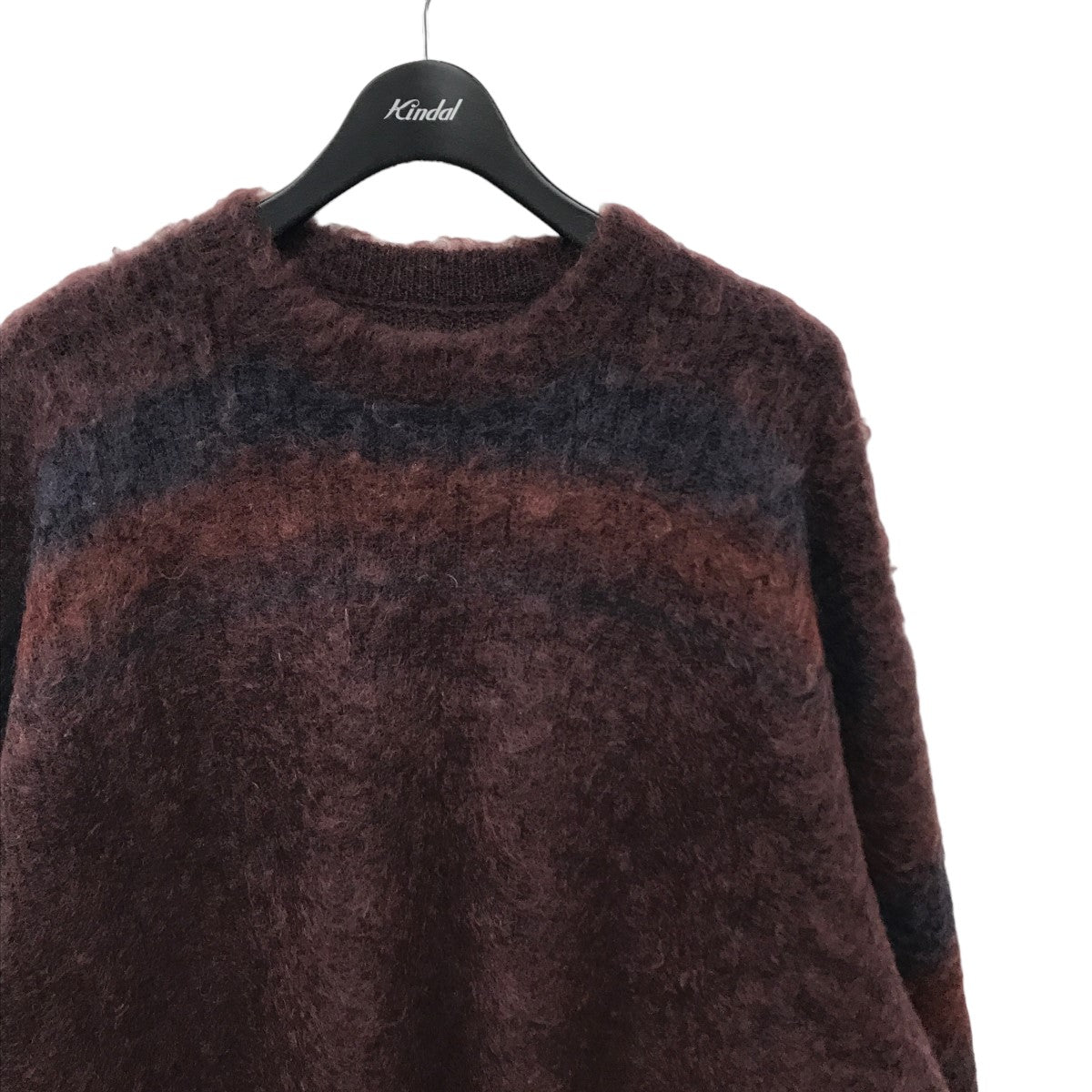 YOKE(ヨーク) ROTHKO BORDER CREW NECK モヘヤニット YK21AW02835