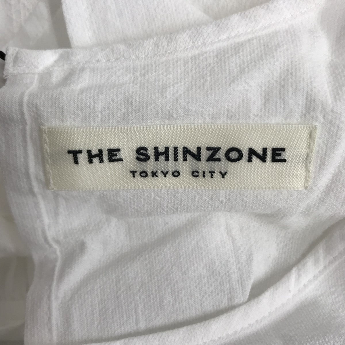 THE SHINZONE(ザシンゾーン) BOX COLLAR BLOUSEノースリーブ