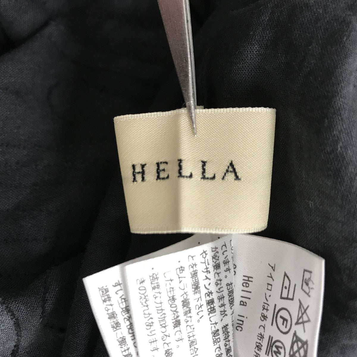 HELLA(ヘラ) 24SS CUT JACQUARD DRESS ワンピース h241-13 h241