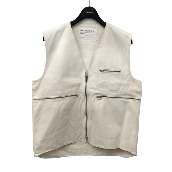 CAMIEL FORTGENS(カミエルフォートへンス) ZIP VEST ジップベスト