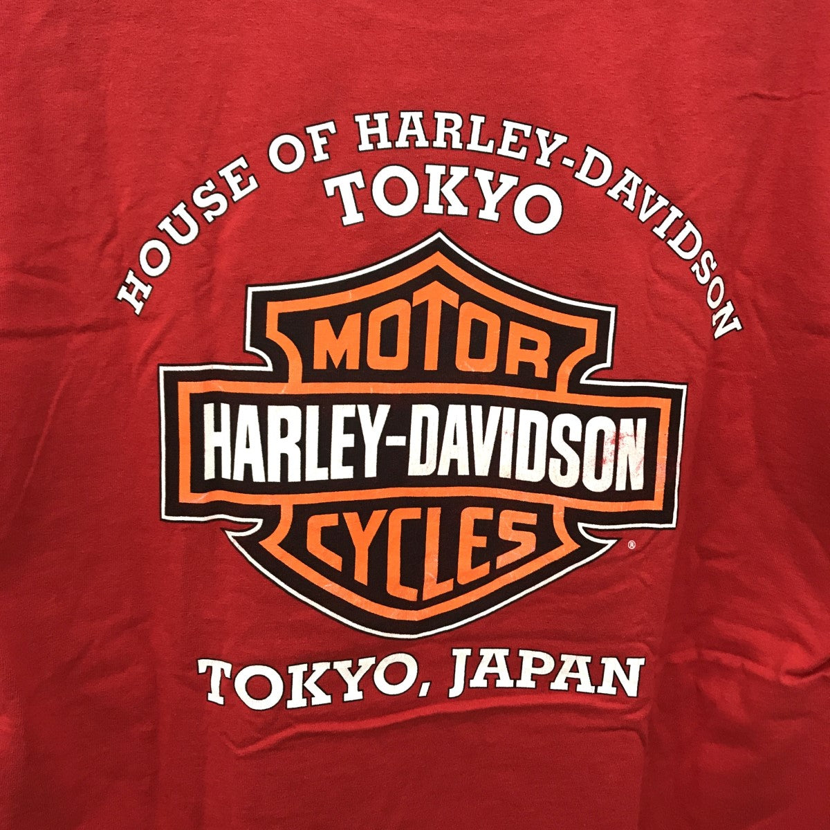ハーレーダビッドソン(Harley Davidson) 色 叩き込ん ブラック サイズ L