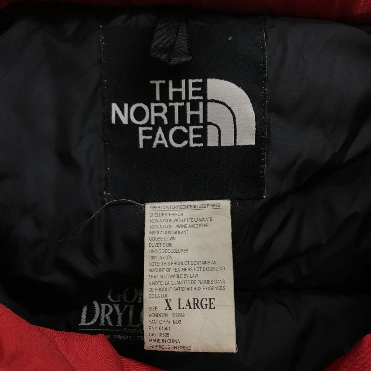 THE NORTH FACE(ザノースフェイス) 90s ヒマラヤンパーカー ダウンジャケット レッド サイズ XL｜【公式】カインドオルオンライン  ブランド古着・中古通販【kindal】