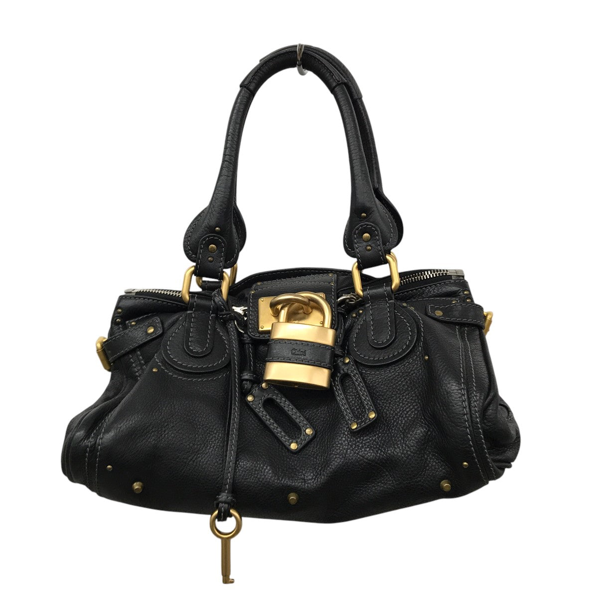 Chloe(クロエ) ハンドバッグ パディントン 黒 レザー