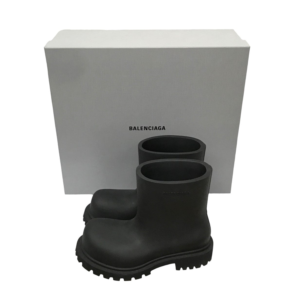 BALENCIAGA(バレンシアガ) STEROID BOOTIE BOOTS ステロイド ラバーブーツ 770589 770589 ブラック サイズ  42｜【公式】カインドオルオンライン ブランド古着・中古通販【kindal】