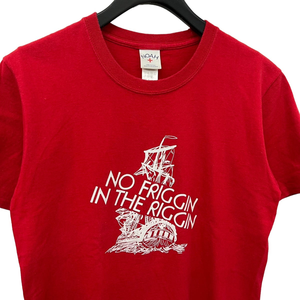 Noah(ノア) プリントTシャツ レッド サイズ S｜【公式】カインド