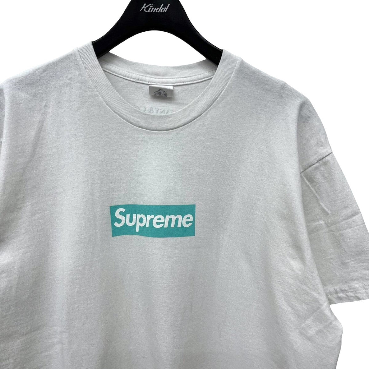 Supreme×Tiffany ＆ Co． 21AW Box Logo Tee ボックスロゴ プリントTシャツ ホワイト サイズ  L｜【公式】カインドオルオンライン ブランド古着・中古通販【kindal】