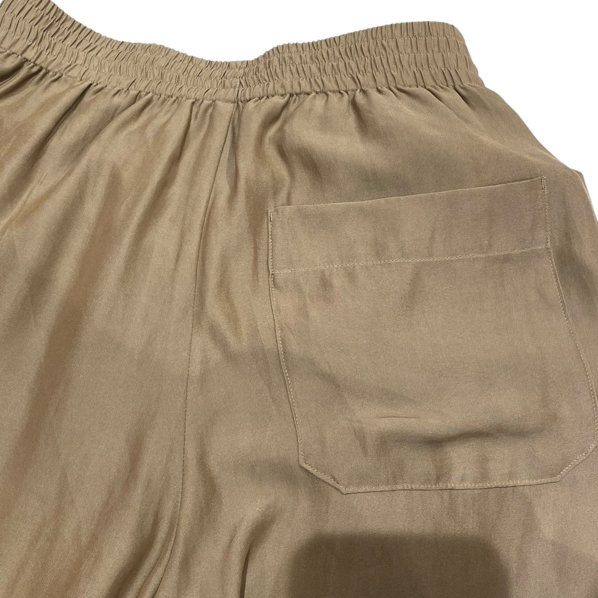 HYKE(ハイク) 241-13272 SHEER TWILL WIDE LEG PANTSロング