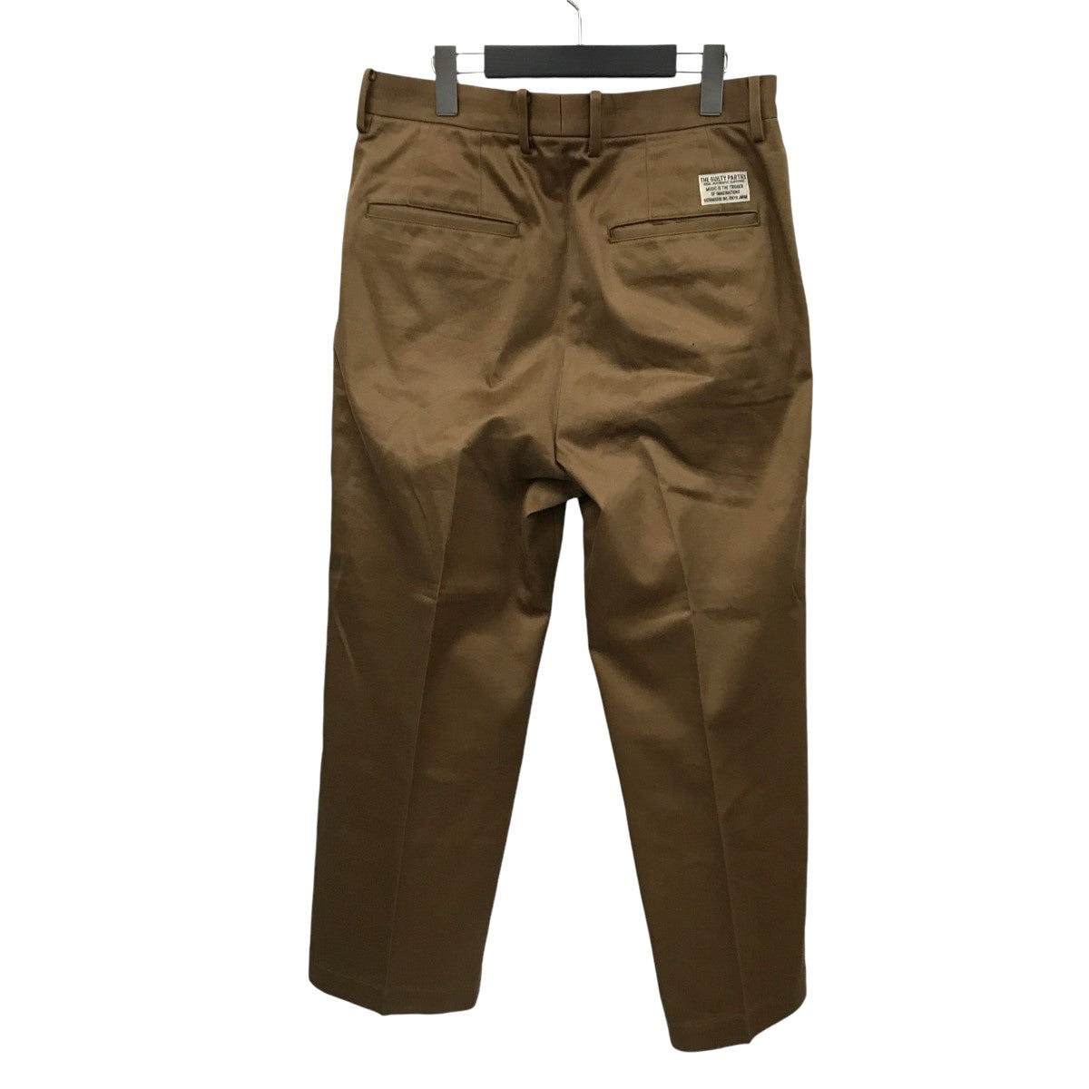 WACKO MARIA(ワコマリア) DOUBLE PLEATED CHINO TROUSERS タックパンツ ブラウン サイズ  M｜【公式】カインドオルオンライン ブランド古着・中古通販【kindal】