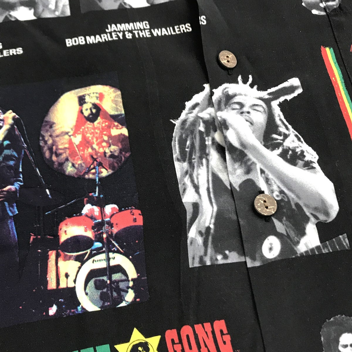 WACKO MARIA×BOB MARLEY HAWAIIAN SHIRT TYPE-1 アロハシャツ BOBMARLEY-WM-HI09  BOBMARLEY-WM-HI09 ブラック サイズ L｜【公式】カインドオルオンライン ブランド古着・中古通販【kindal】