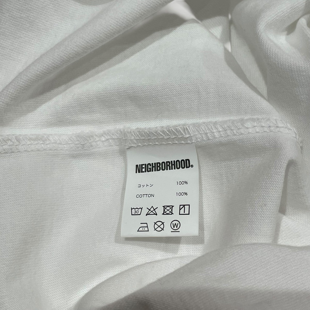 NEIGHBORHOOD® ホワイト Tシャツ XLコットン NEIGHBORHOOD ホワイト Tシャツ コットンXLサイズ - メルカリ