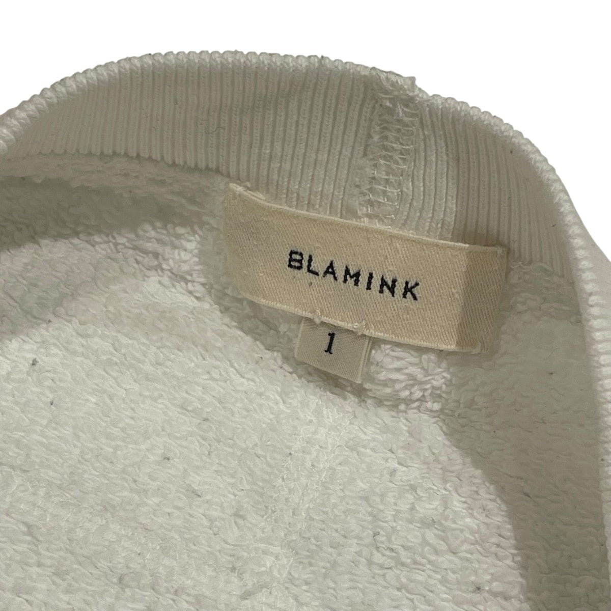 BLAMINK(ブラミンク) 半袖スウェット7917-222-0023 7917-222