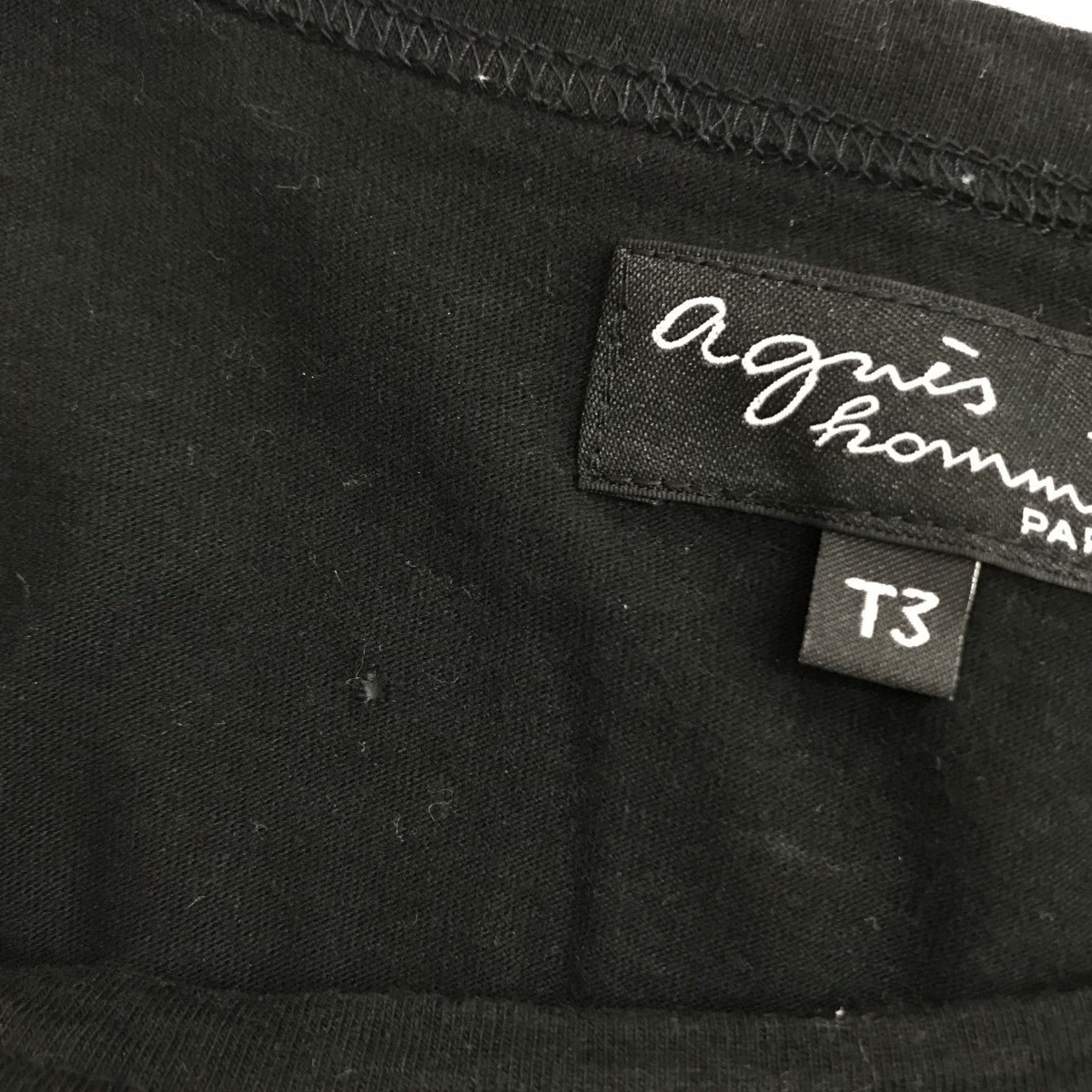 agnes b homme(アニエスベーオム) プリントTシャツ EA65SD02
