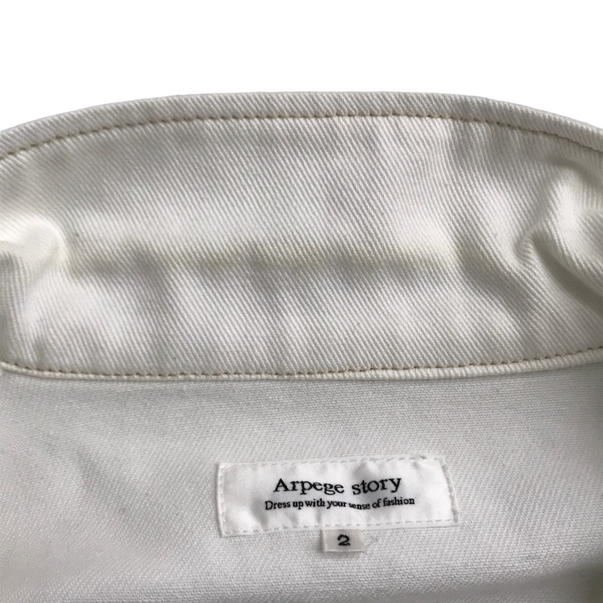 クロップドGジャン デニムジャケット 14145840