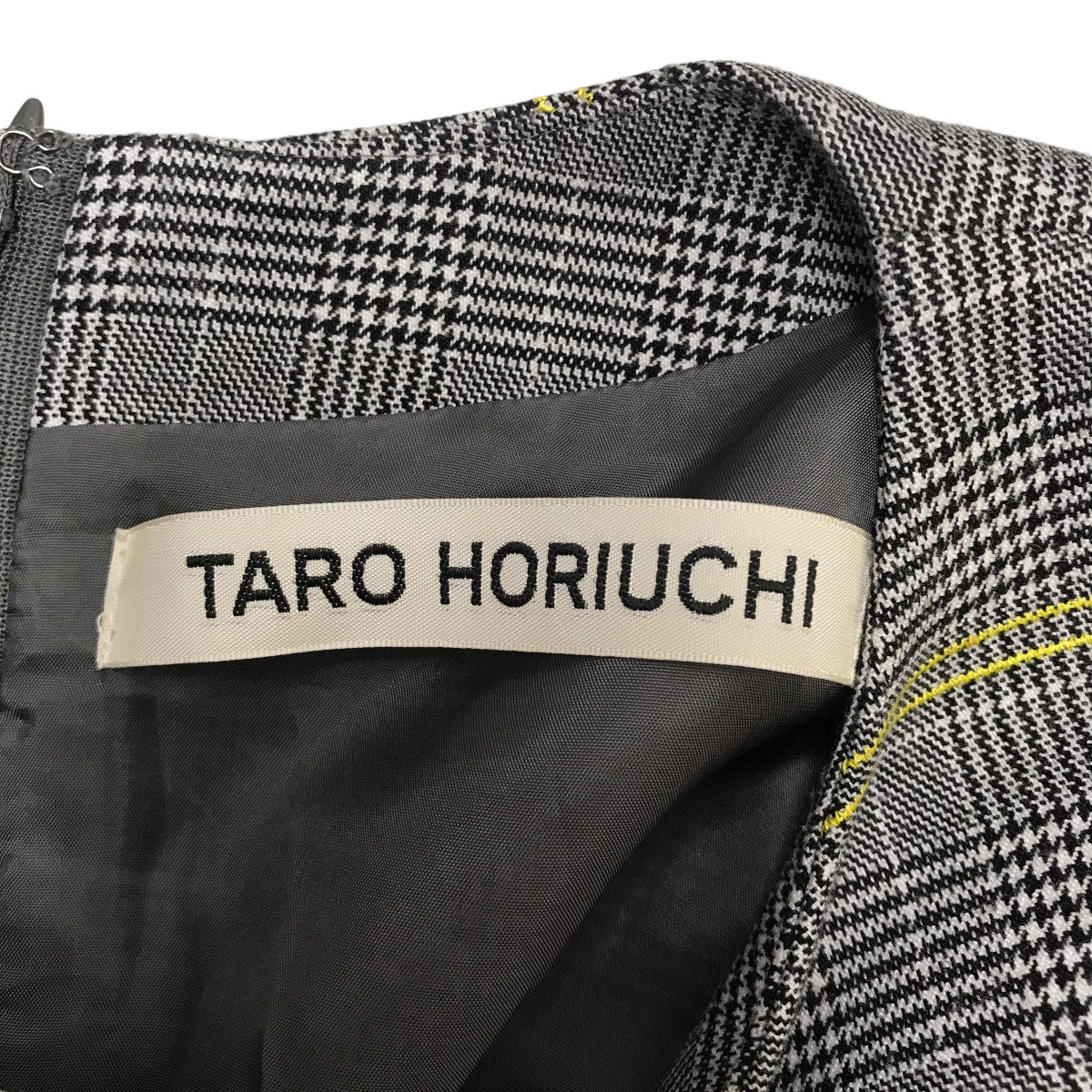 TARO HORIUCHI(タロウホリウチ) チェックノースリーブチェック