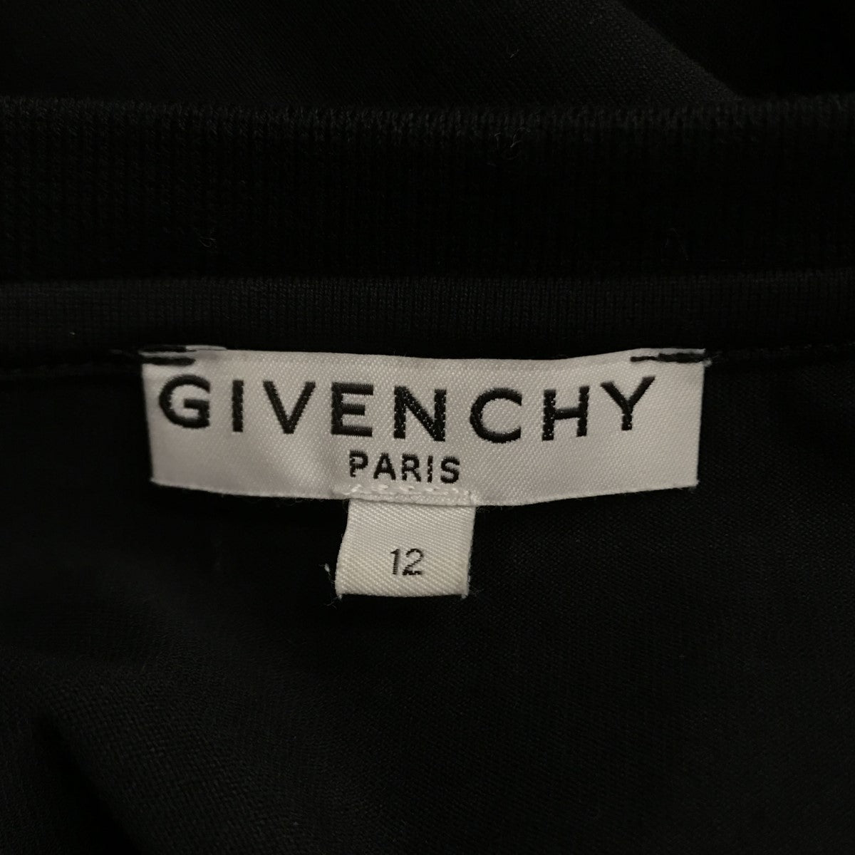 GIVENCHY(ジバンシィ) キッズモデル ロゴ 長袖カットソー ブラック サイズ 12｜【公式】カインドオルオンライン  ブランド古着・中古通販【kindal】