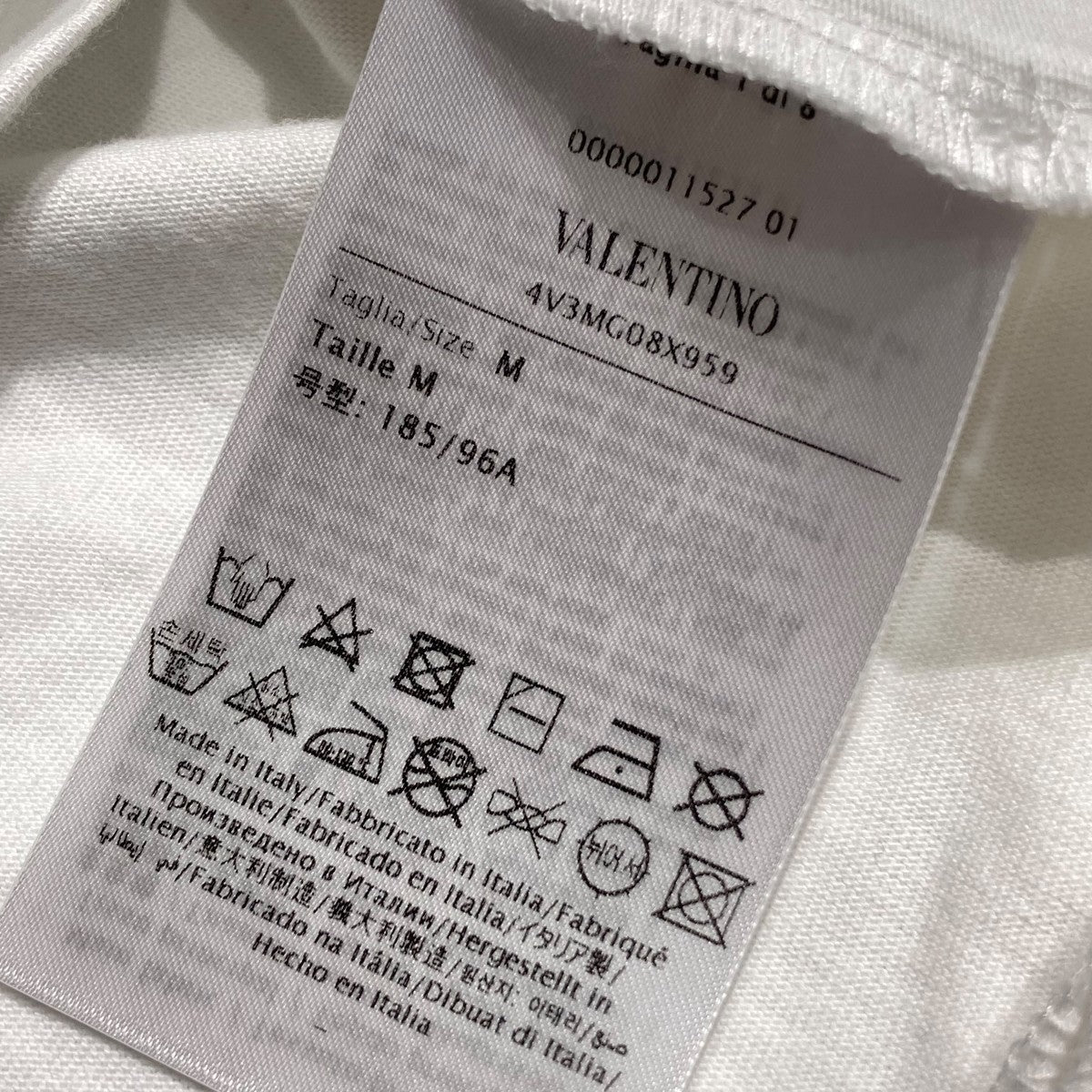 VALENTINO(ヴァレンチノ) 半袖Tシャツ4V3MG08X959 4V3MG08X959