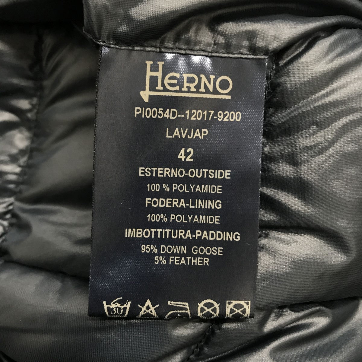 HERNO ダウンジャケット PI0054D 古着・中古-5枚目のアイテム画像