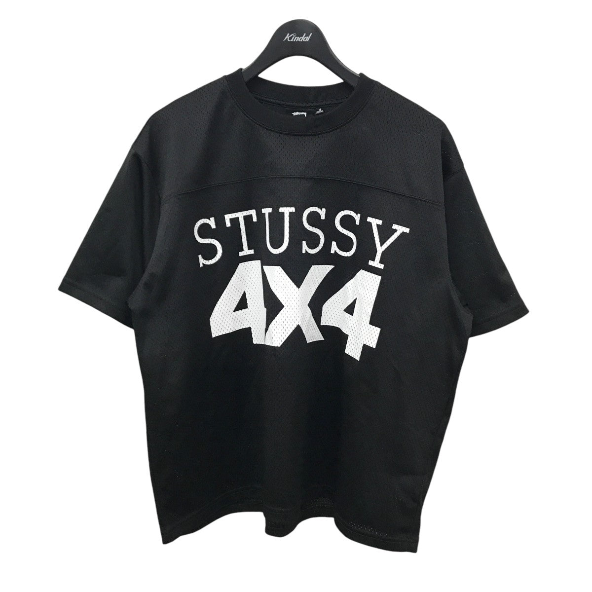 stussy(ステューシー) 4X4 Mesh Football Jersey メッシュTシャツ 1140329 1140329 ブラック サイズ  S｜【公式】カインドオルオンライン ブランド古着・中古通販【kindal】