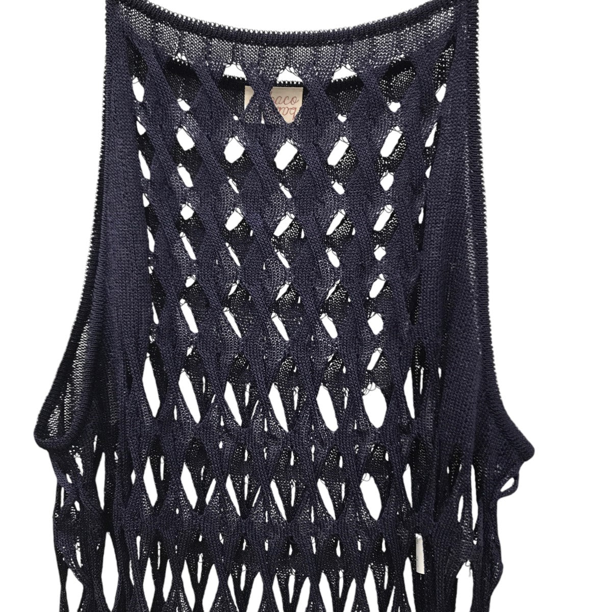 Cable Fringe Tank Top キャミソール BA01-FL8