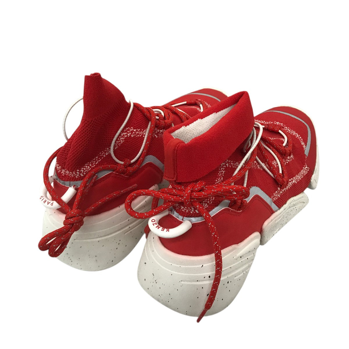 KENZO(ケンゾー) Hoop Sneakerレザースニーカー ブラック サイズ