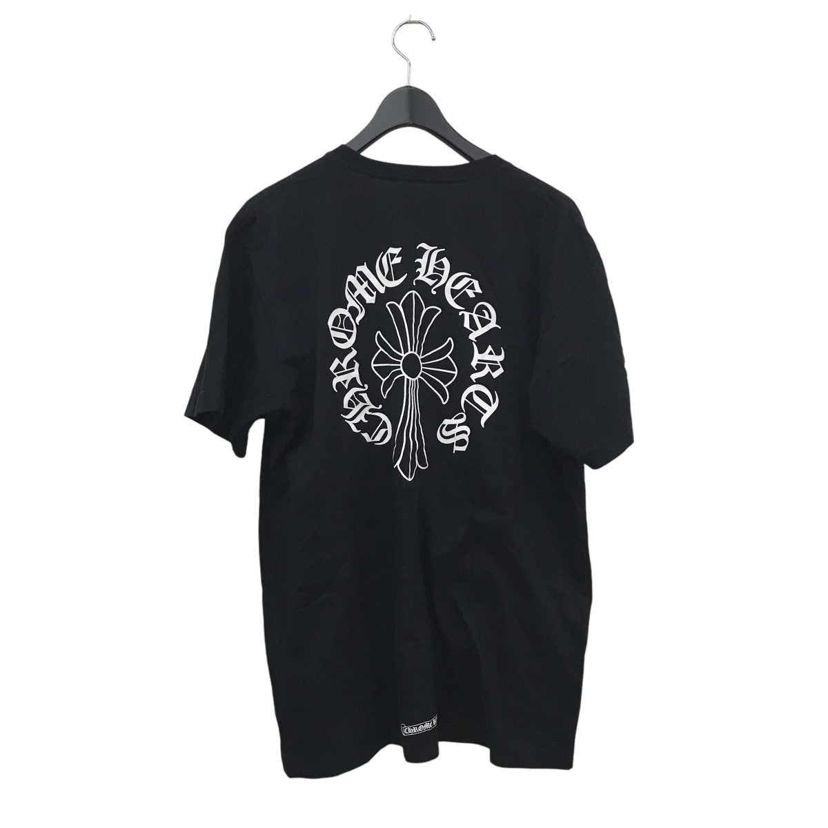 CHROME HEARTS(クロムハーツ) ネックロゴ バッククロス半袖T