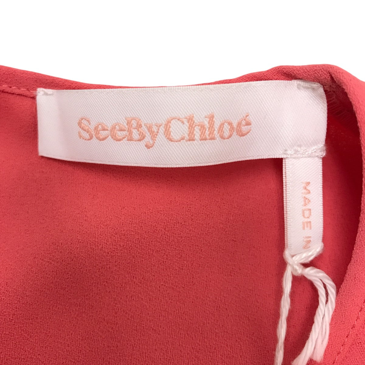 SEE BY CHLOE ノースリーブブラウス 古着・中古-3枚目のアイテム画像