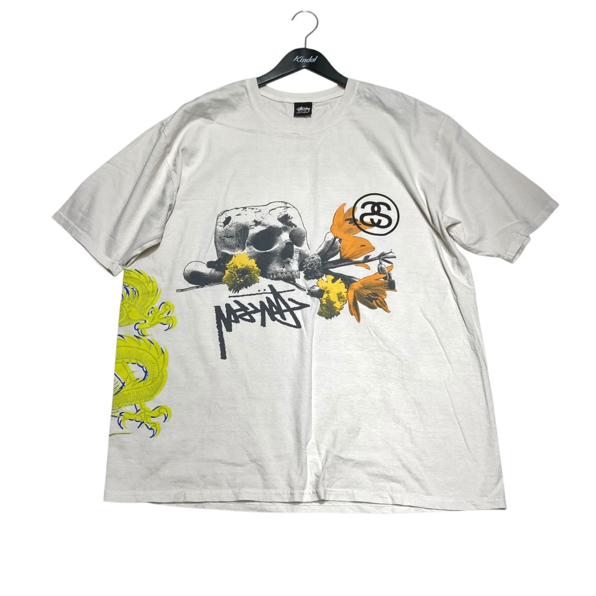 Stussy ユニークグラフィック Tシャツ ホワイト ブラック - メルカリ