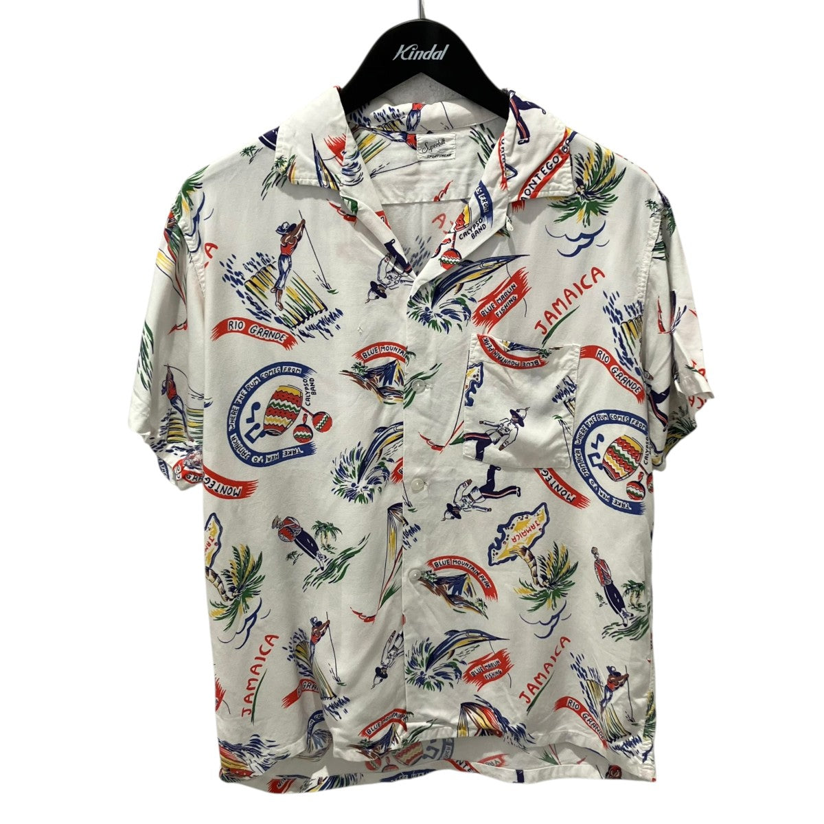 Superbilt 50sアロハシャツ 古着・中古-1枚目のアイテム画像