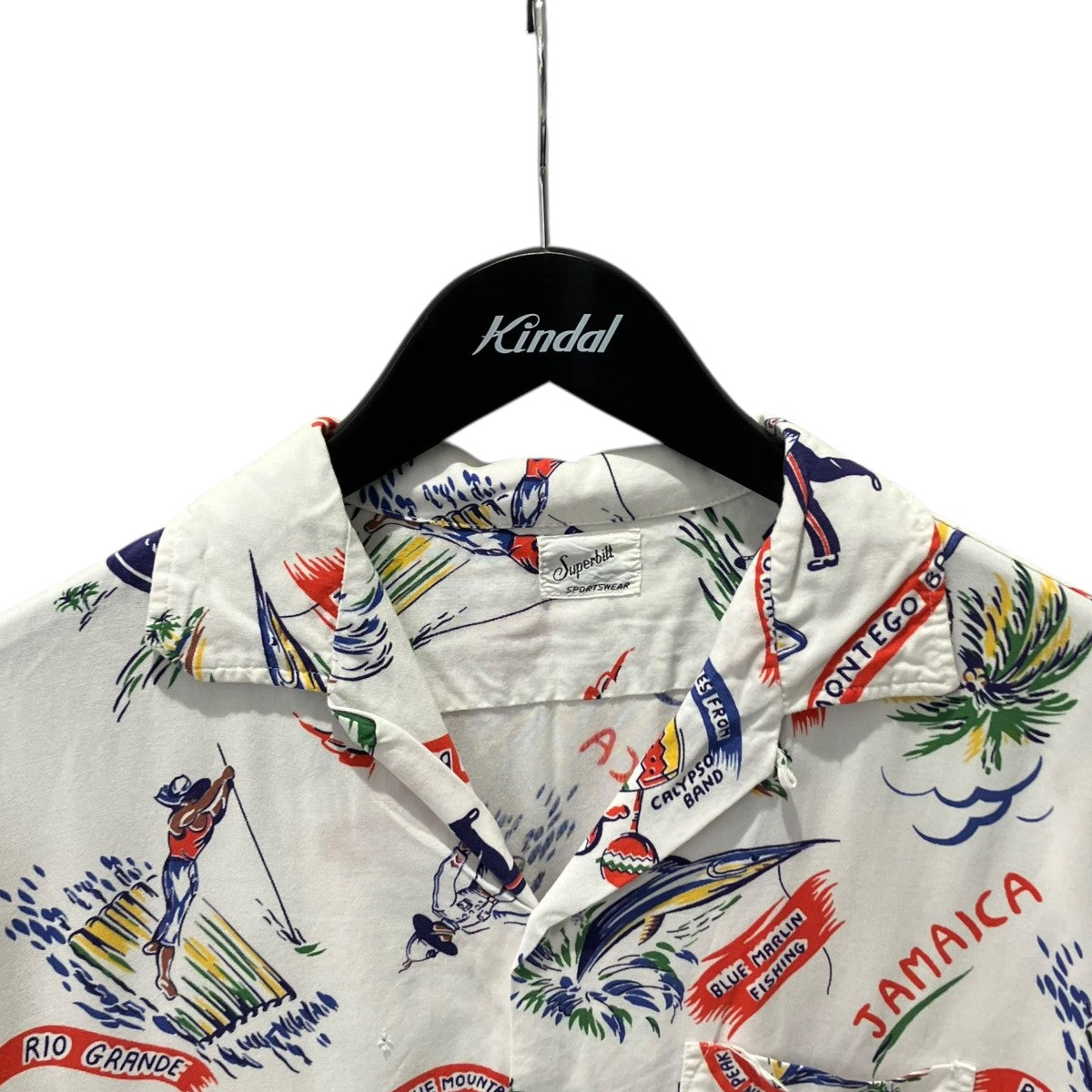 Superbilt 50sアロハシャツ 古着・中古-3枚目のアイテム画像