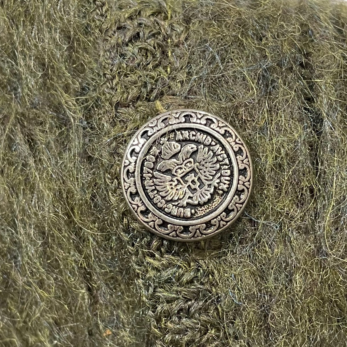 60s ワイドボーダー柄ニットカーディガン TOWNCRAFT Mohair Cardigan タウンクラフト モヘヤカーディガン