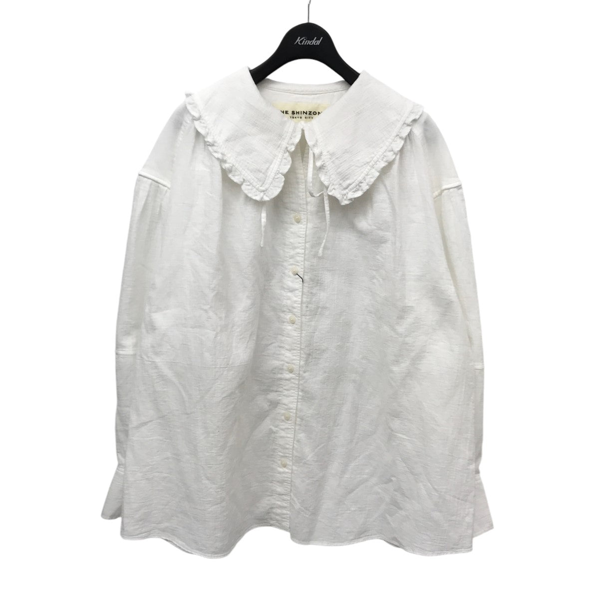 24AW ORGANIC COTTON GAUZE BLOUSE ブラウス 24AMSBL01